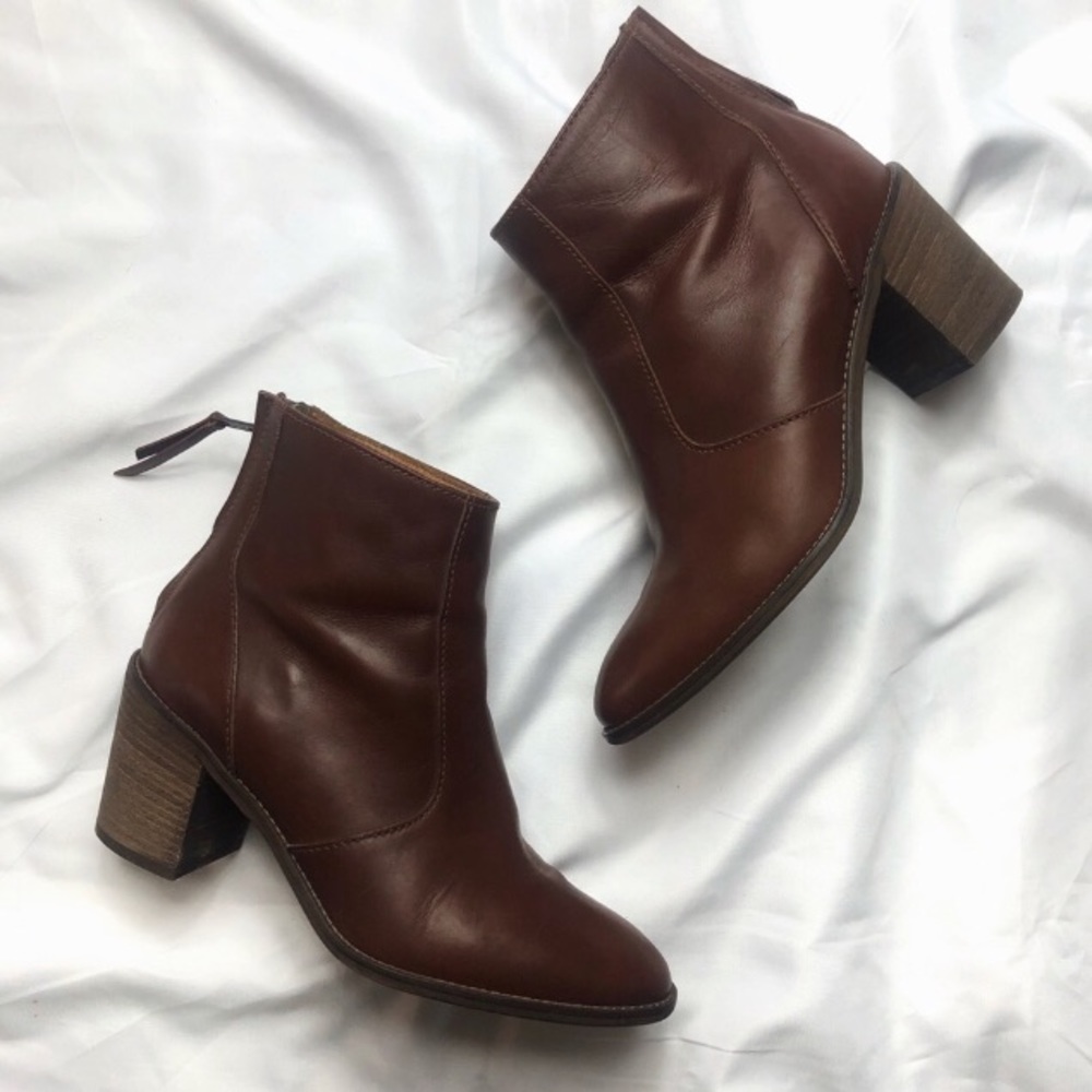 Madewell Zip Back Billie Boot